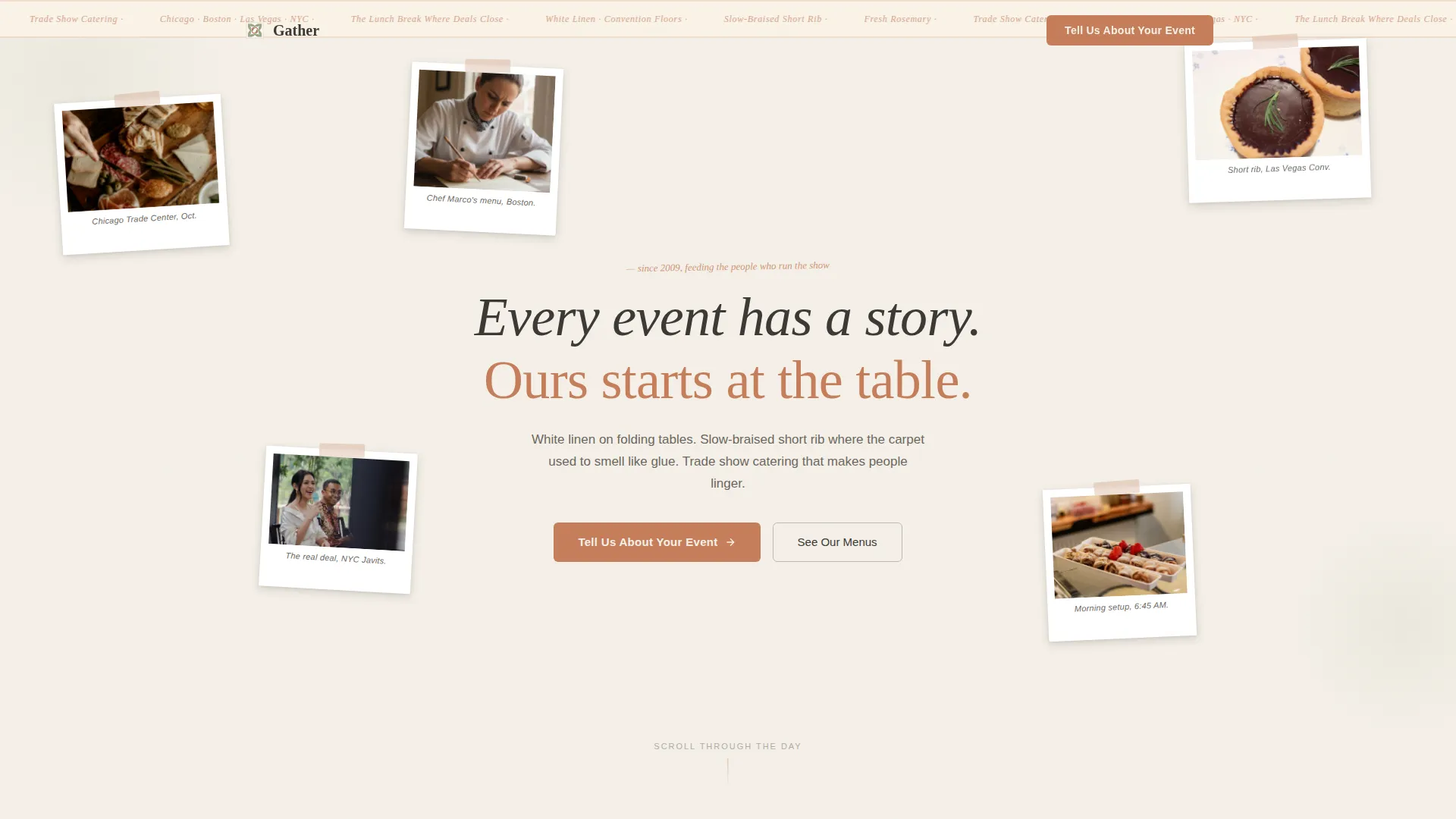 Trade Show Event Professional Website Template