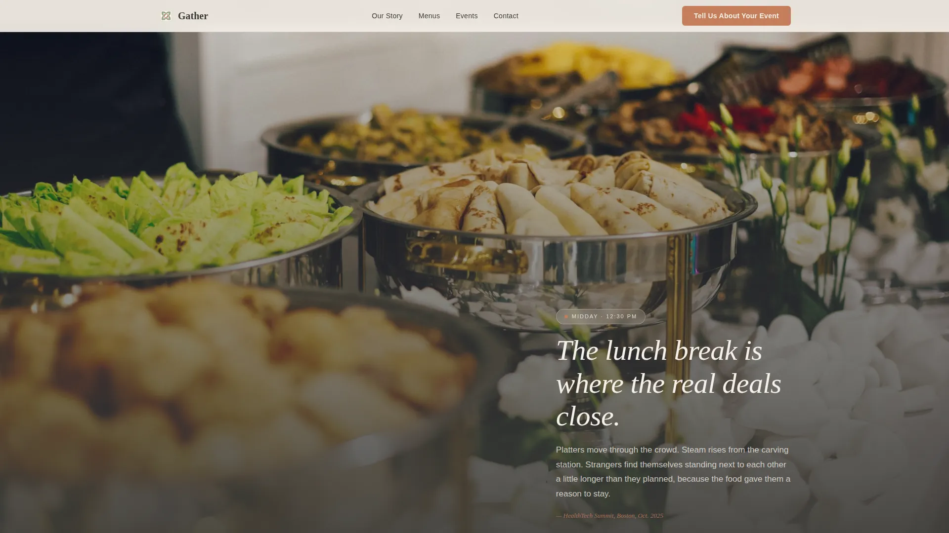 Trade Show Event Professional Website Template