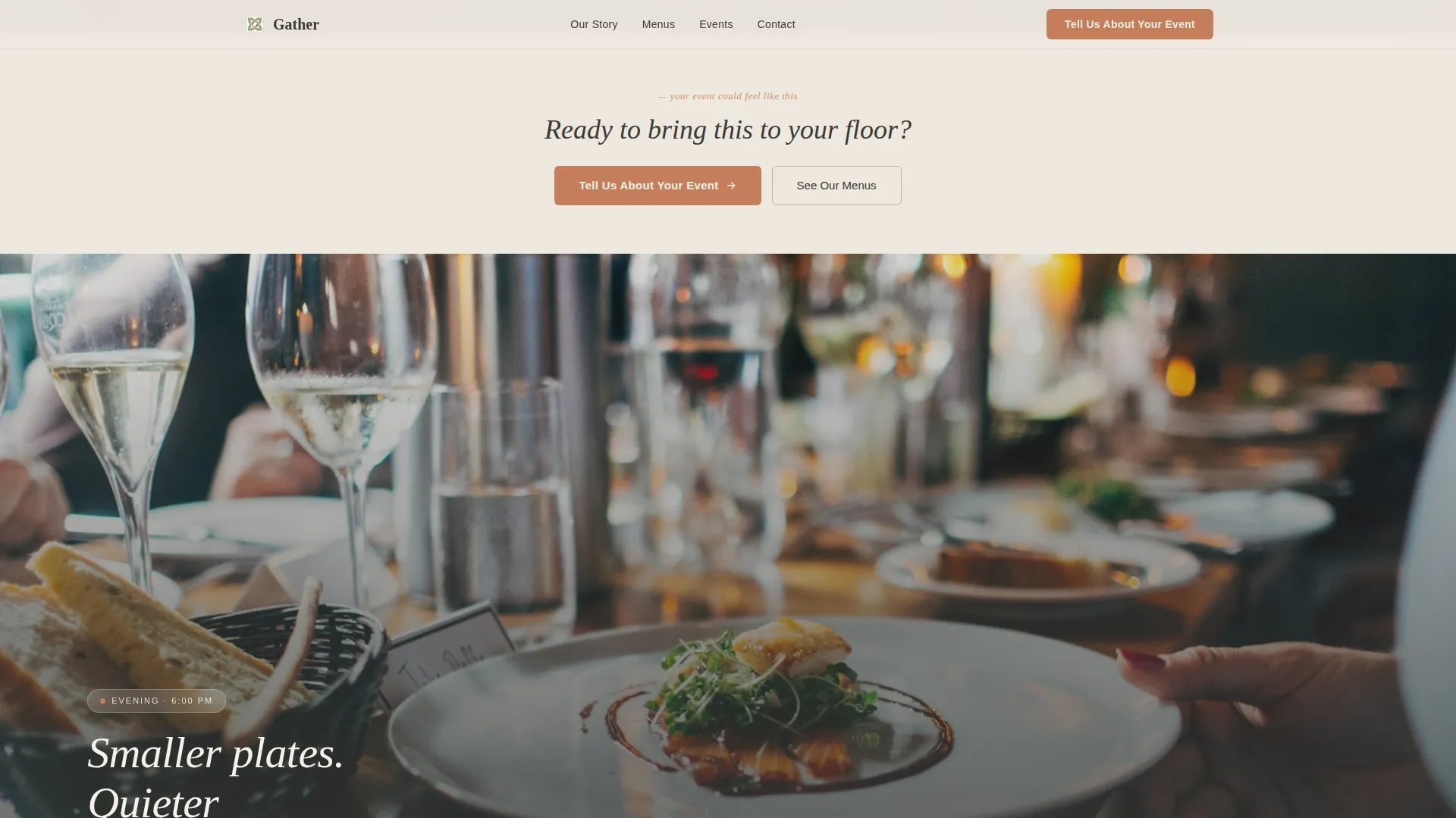 Trade Show Event Professional Website Template