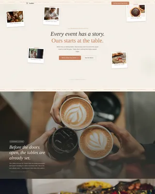 Trade Show Event Professional Website Template