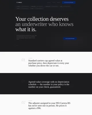 High Net Worth Individual Insurance Professional Website Template
