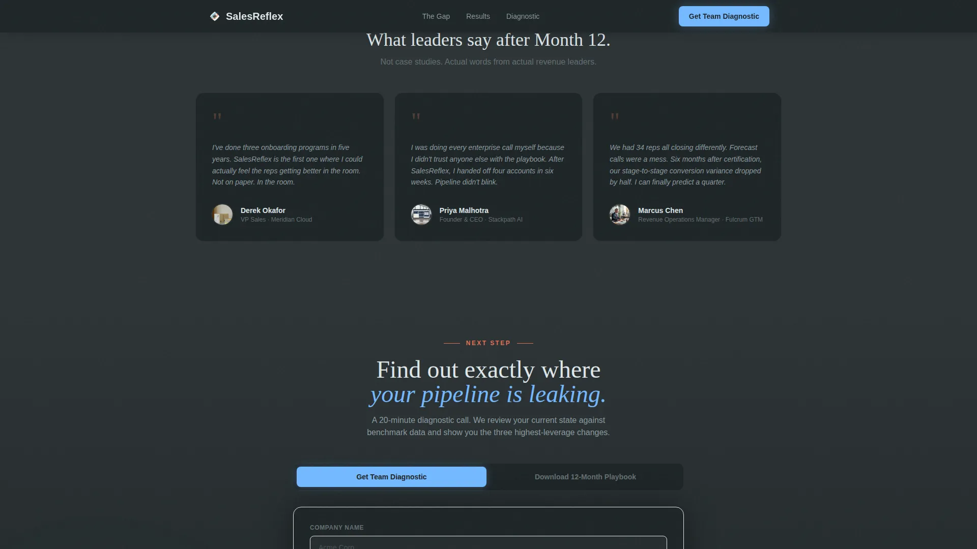 Corporate Training & L&D Professional Website Template