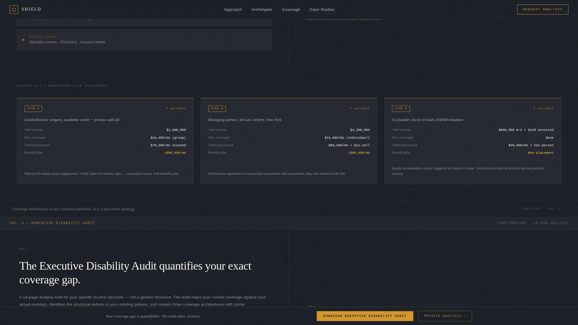 Advanced High Net Worth Individual Insurance Professional Website Template