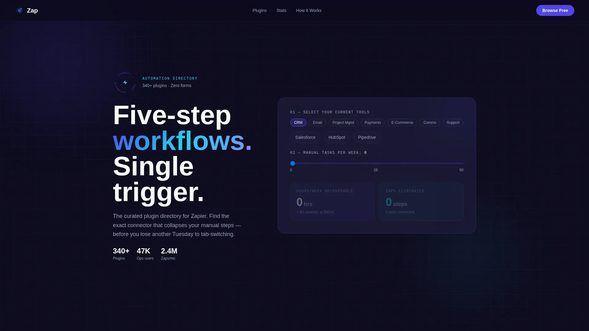 Powerful Automation | Free Website Template | Rocket