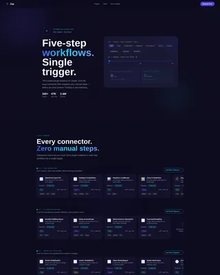 Powerful Automation | Free Website Template | Rocket