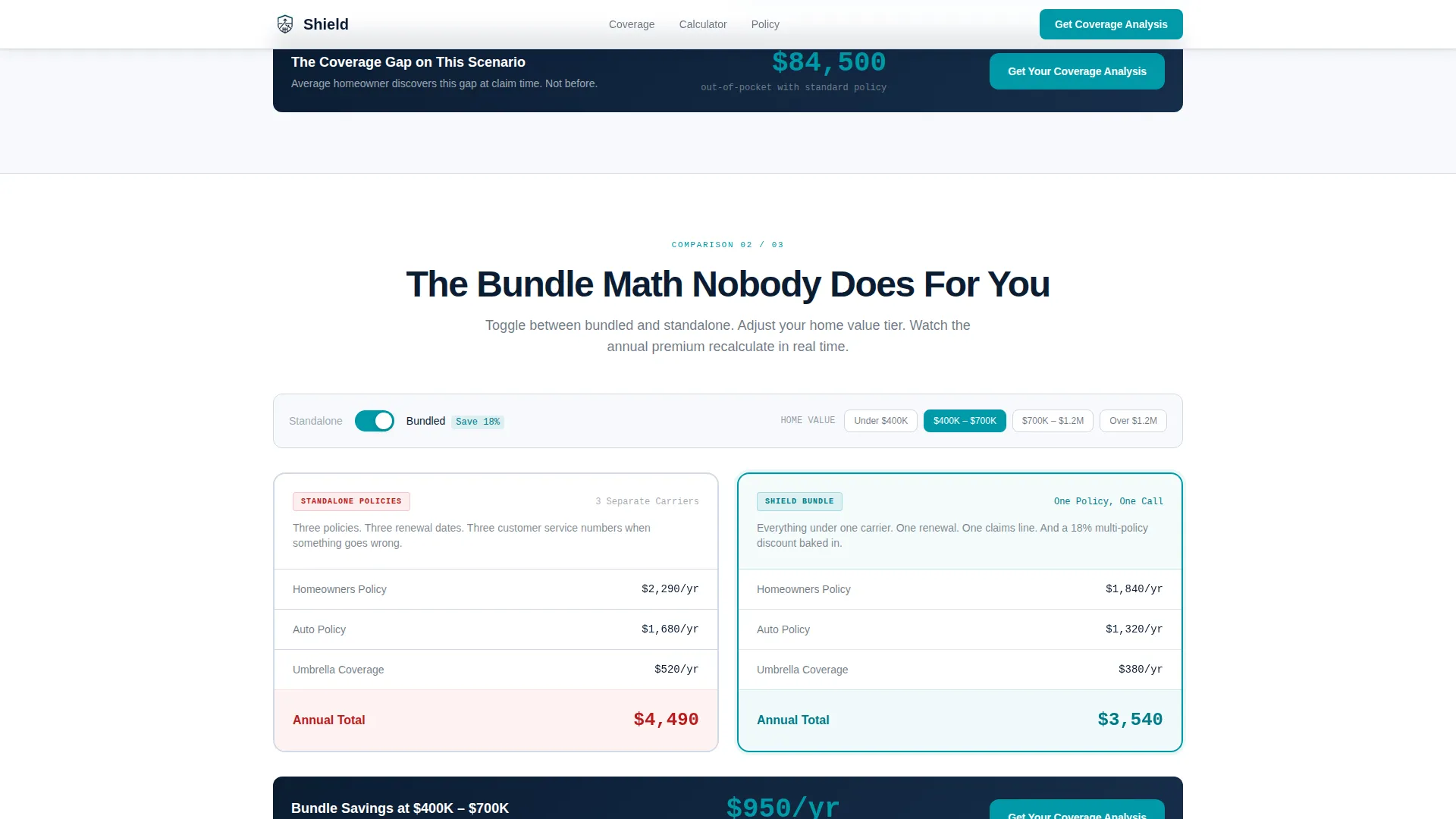 Premium & Landing Page Template