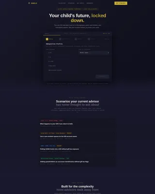 Immigrant 529 Education Savings Planning Landing Page