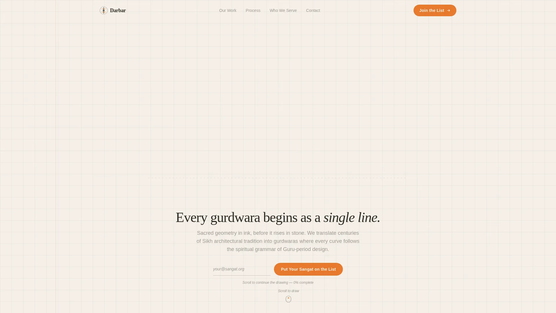 Religious & Cultural Architecture Booking Website Template