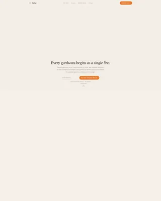 Religious & Cultural Architecture Booking Website Template