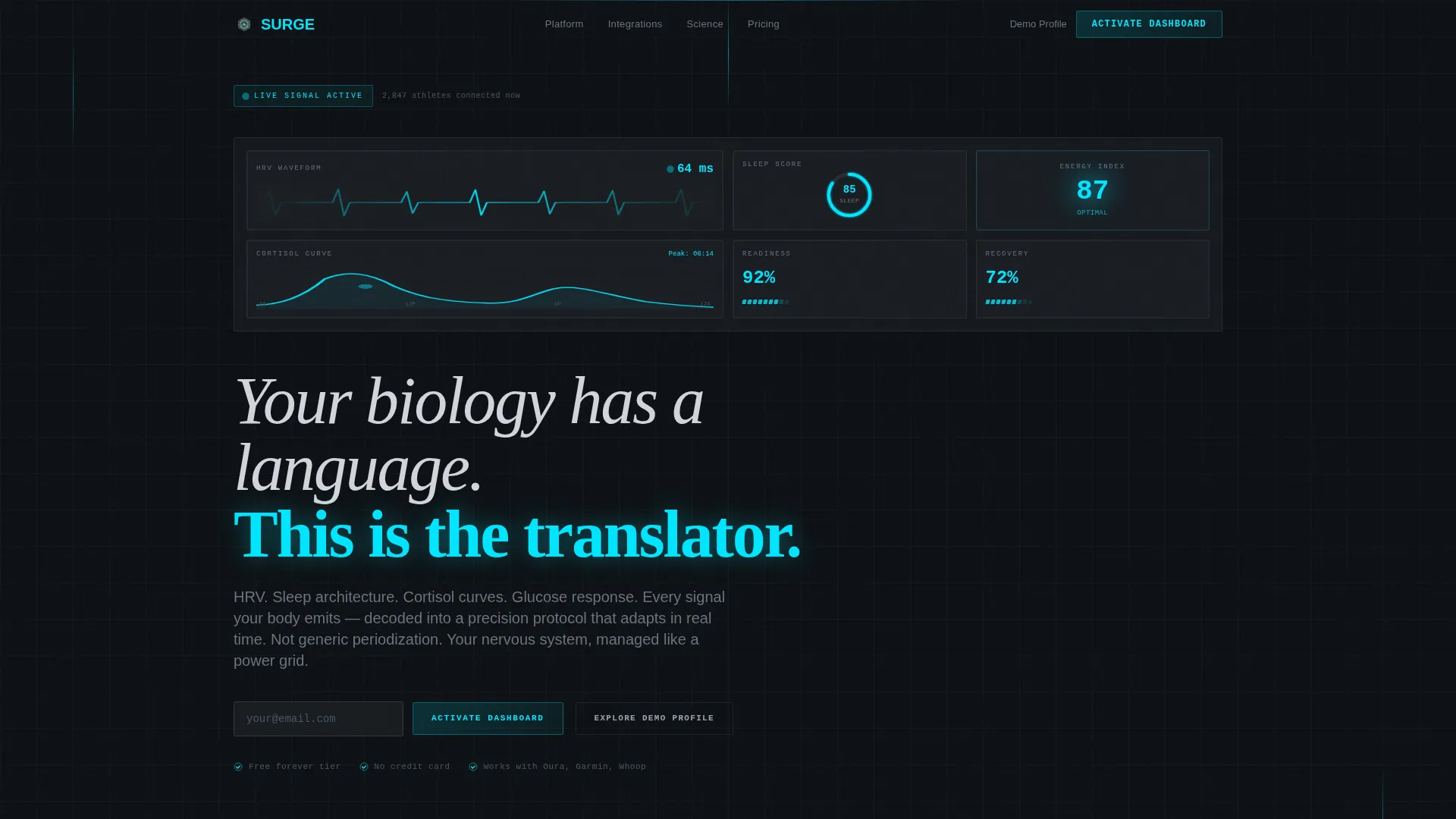 Energy Software & SaaS Professional Website Template