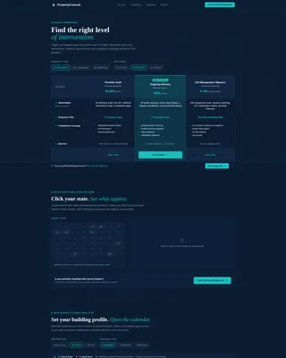 Consulting Firm Software Cost Calculator Website Template