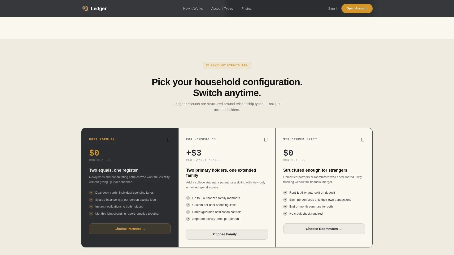 Specialist Joint & Family Finance Professional Website Template