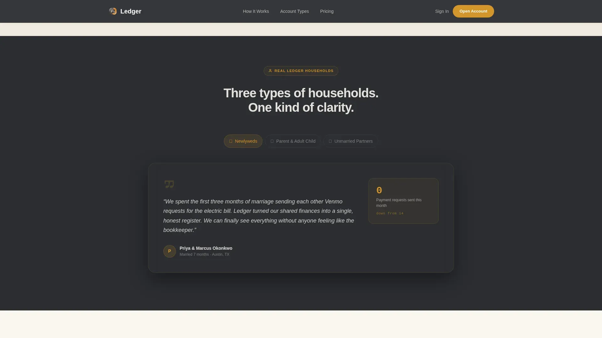 Specialist Joint & Family Finance Professional Website Template
