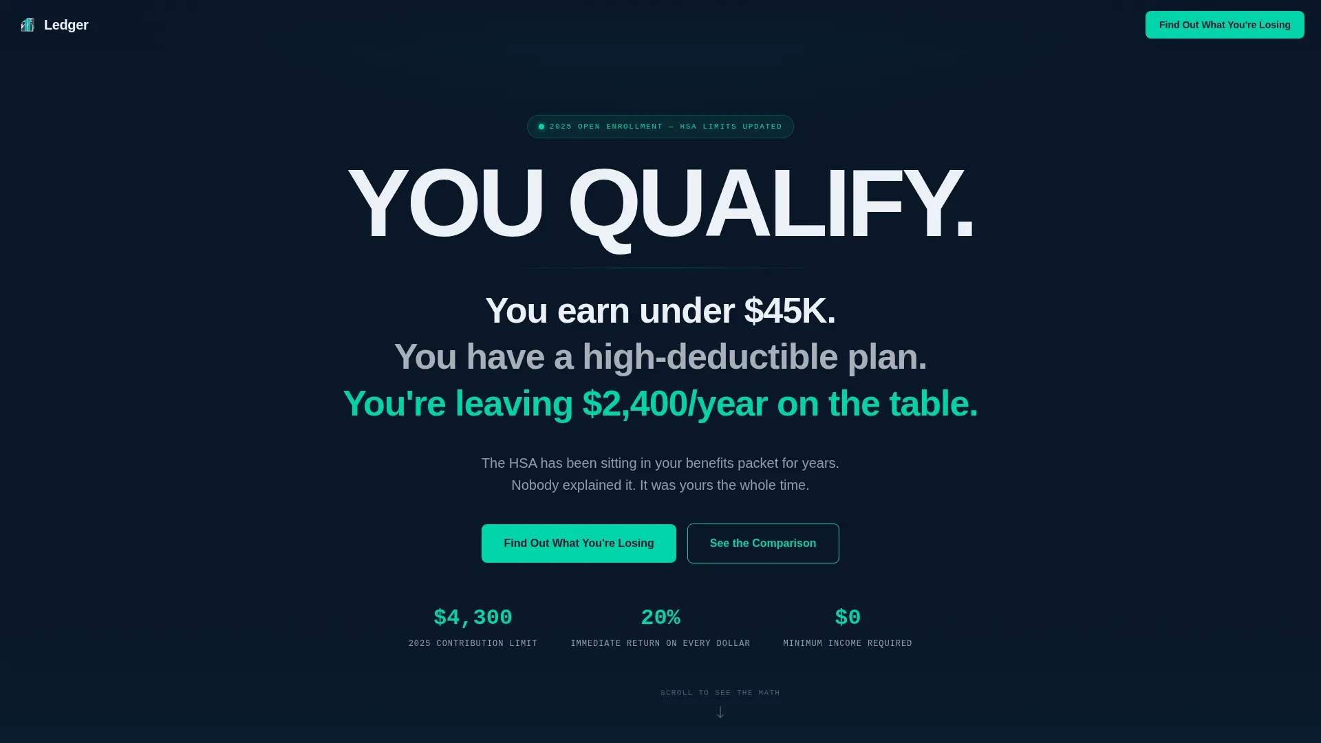 Low Income Finance Comparison Website Template