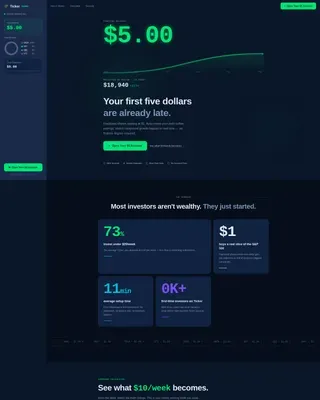 Low Income Finance Cost Estimator Website Template