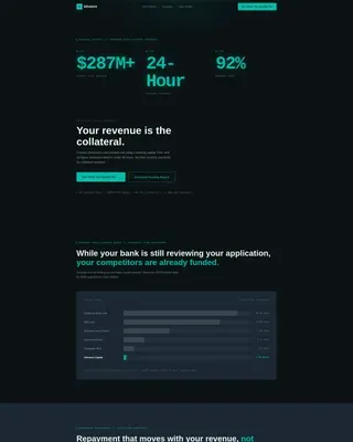 Fast Capital Funding Landing Page Template