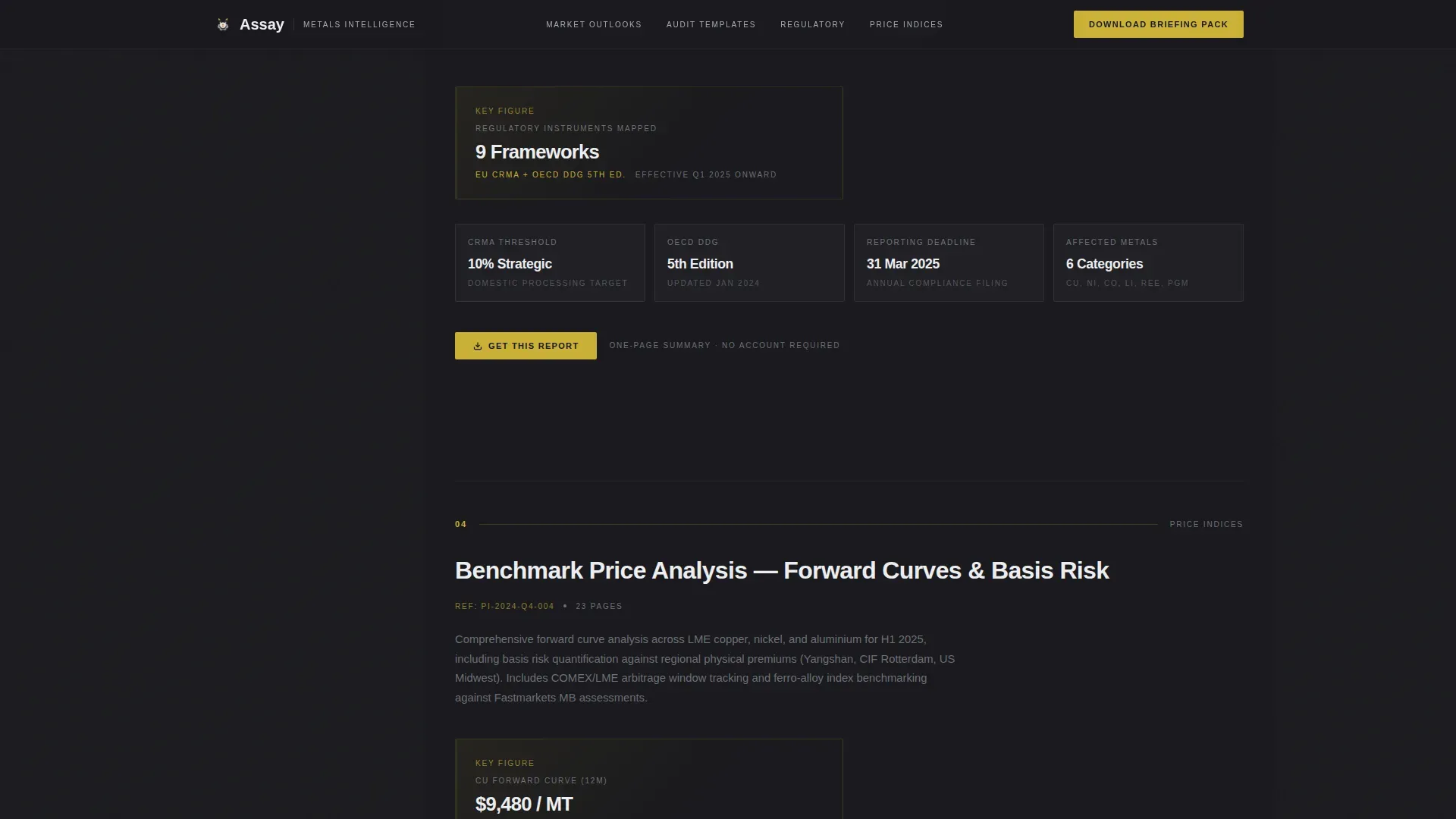Commodity & Forex Trading Pricing Website Template