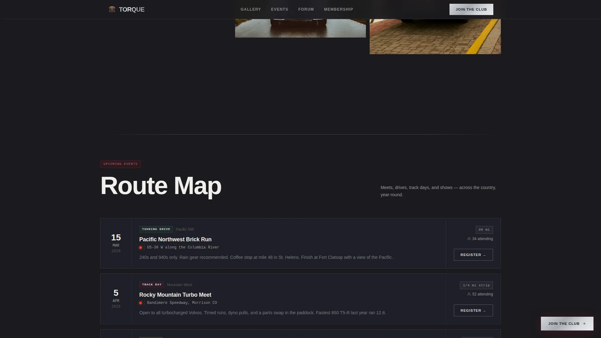 Volvo Professional Website Template