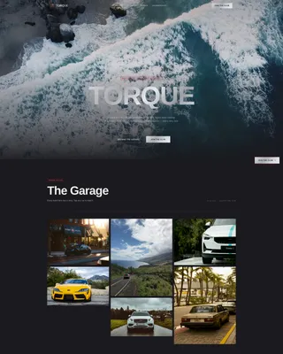 Volvo Professional Website Template
