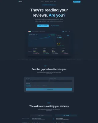 E-Commerce Software & SaaS Reviews Website Template