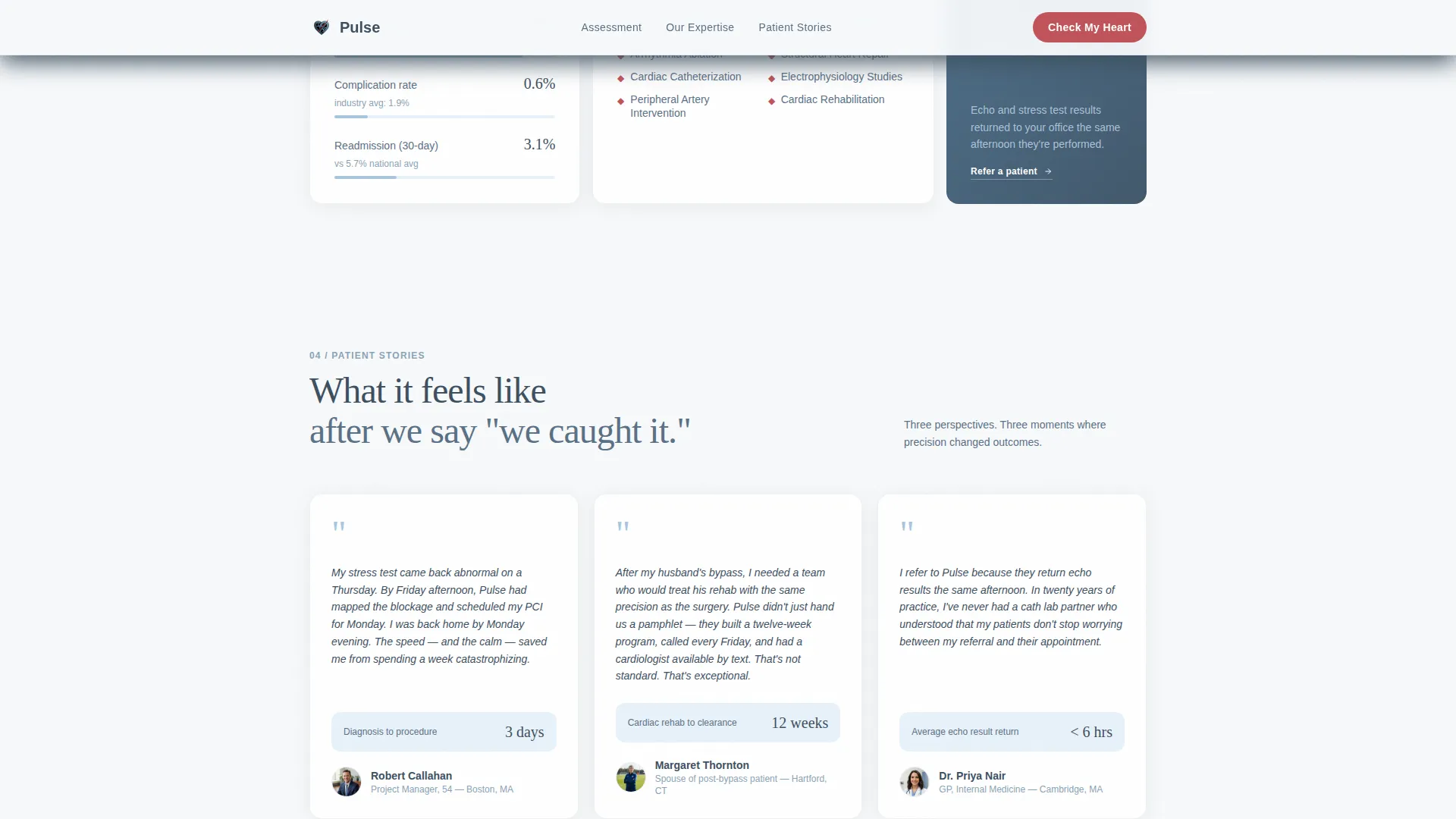 Hospital & Health System Booking Website Template
