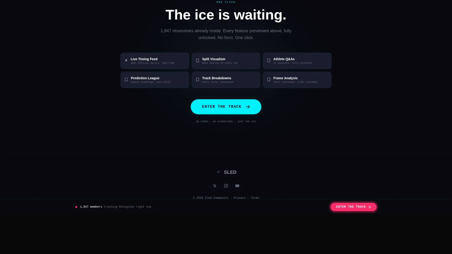 Bobsled Professional Website Template