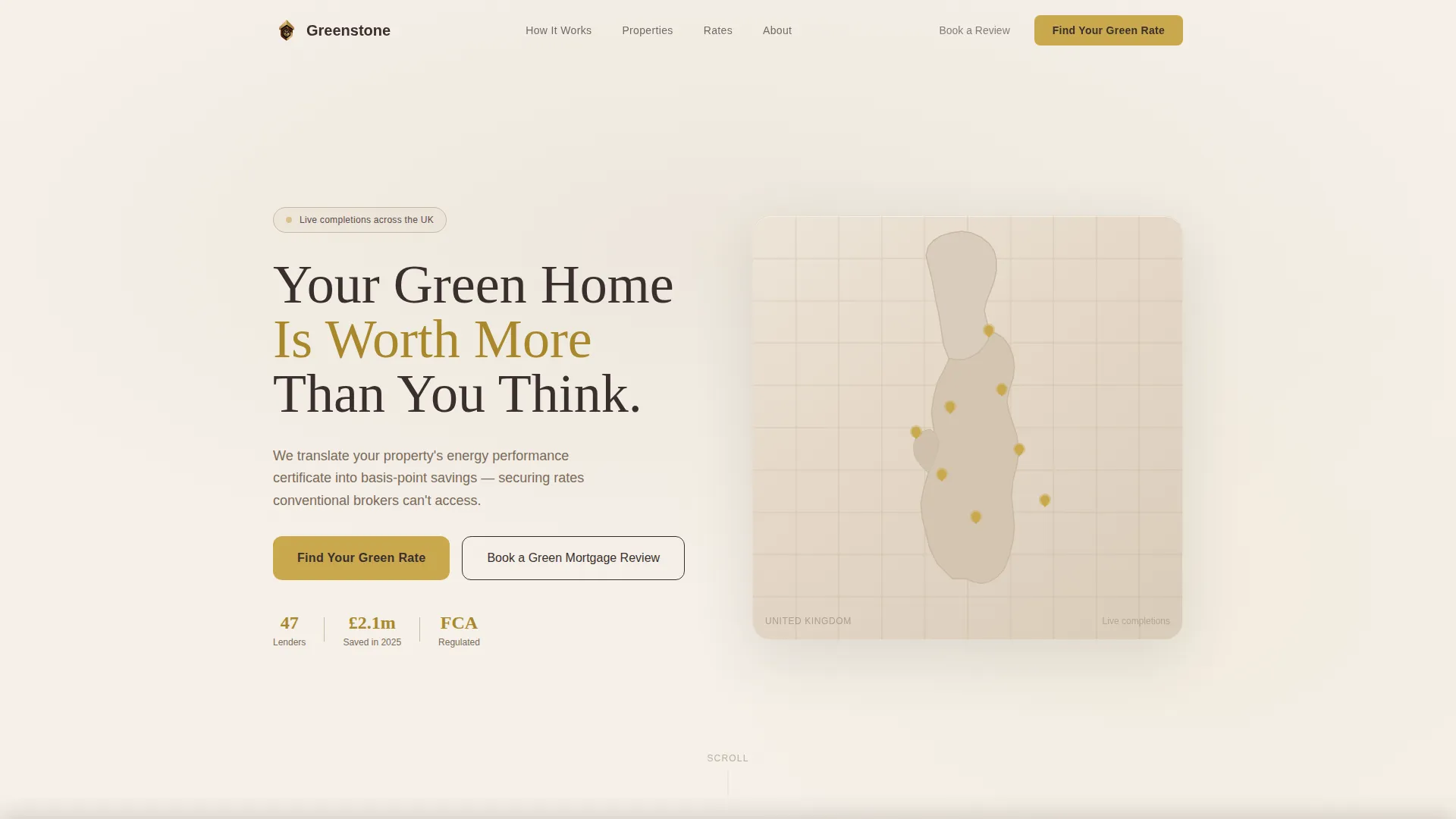 Eco & Green Home Real Estate Professional Website Template