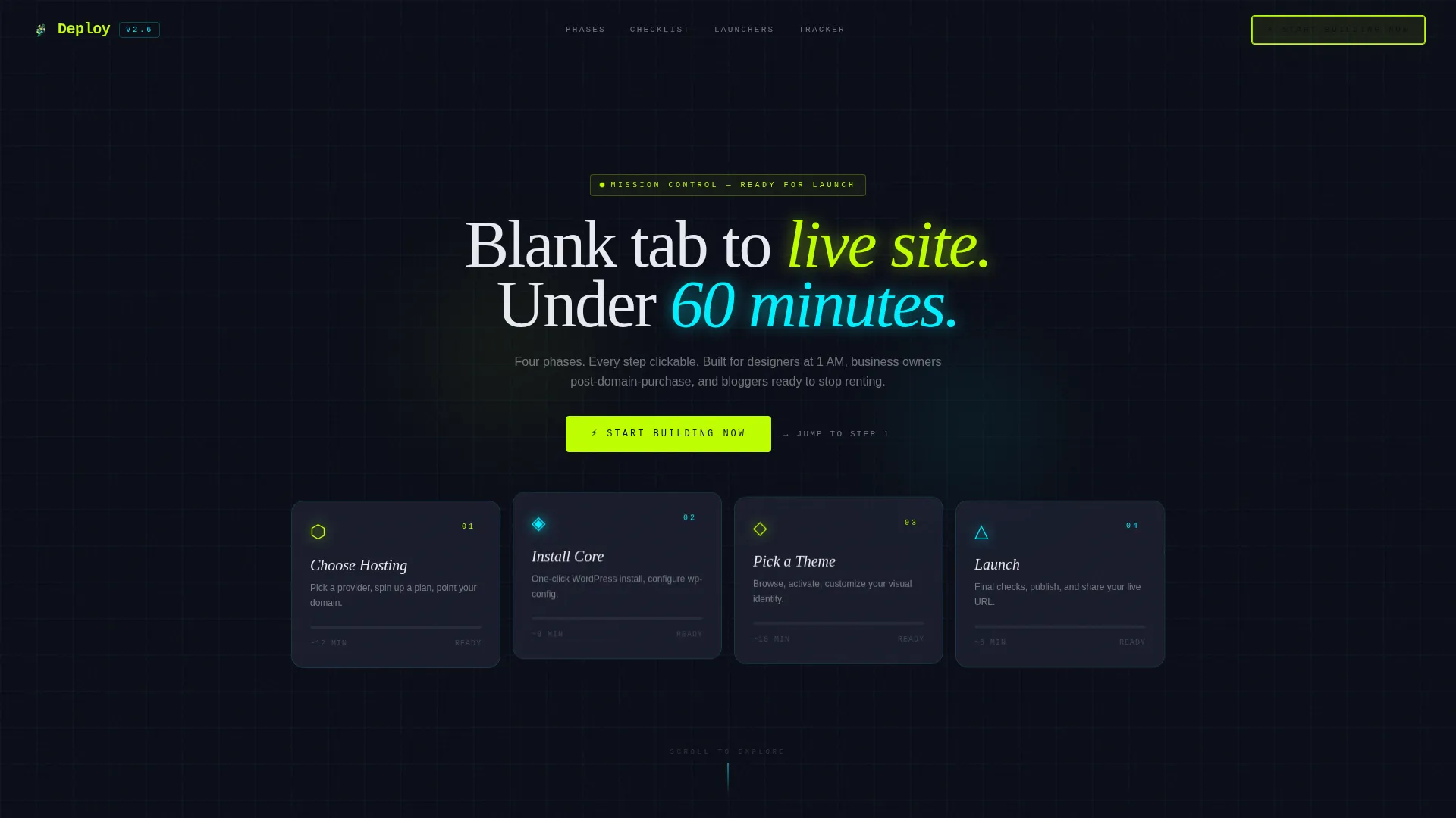 Electric Wordpress | Free Website Template | Rocket