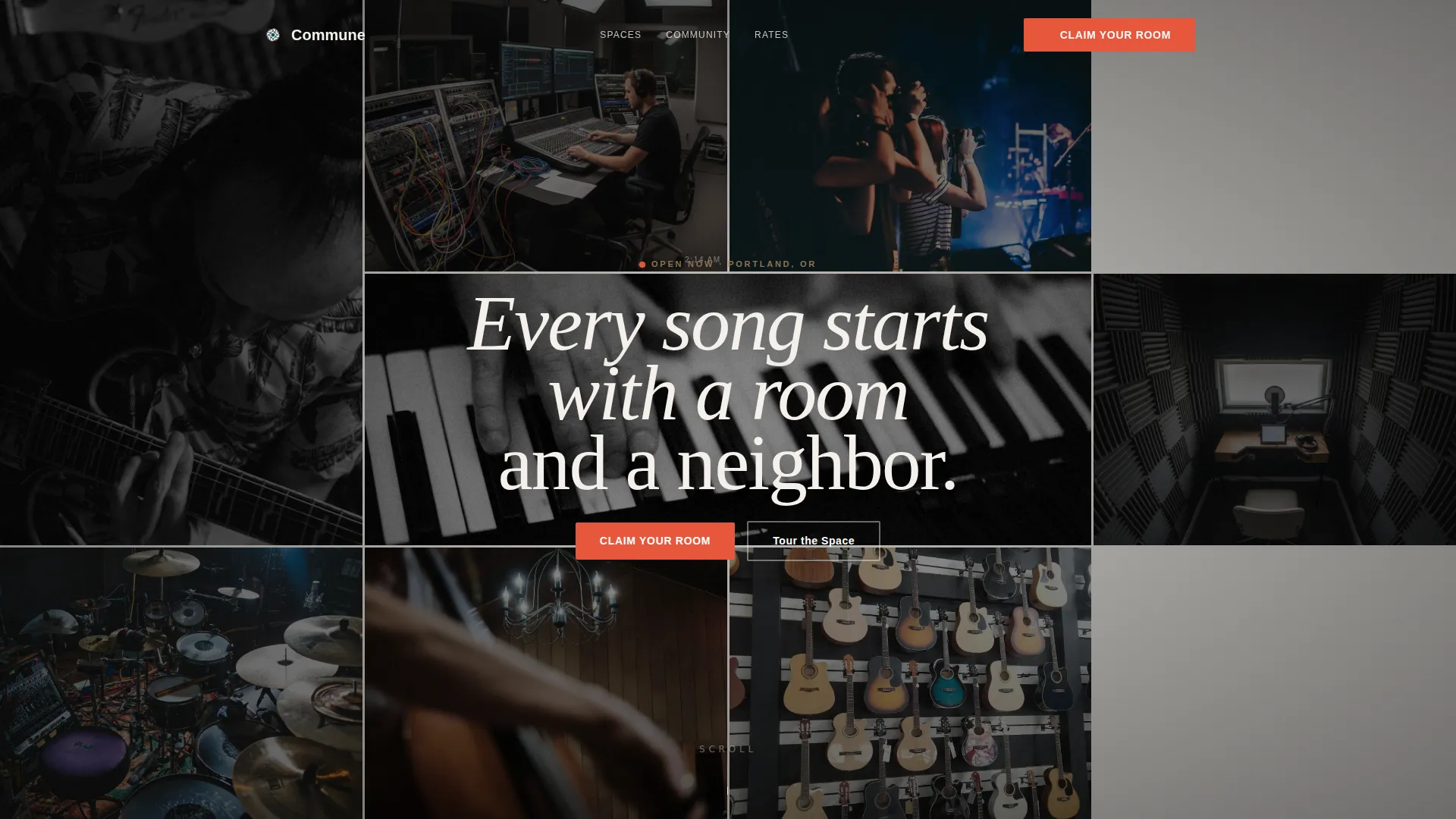 Musicians Community Reviews Website Template