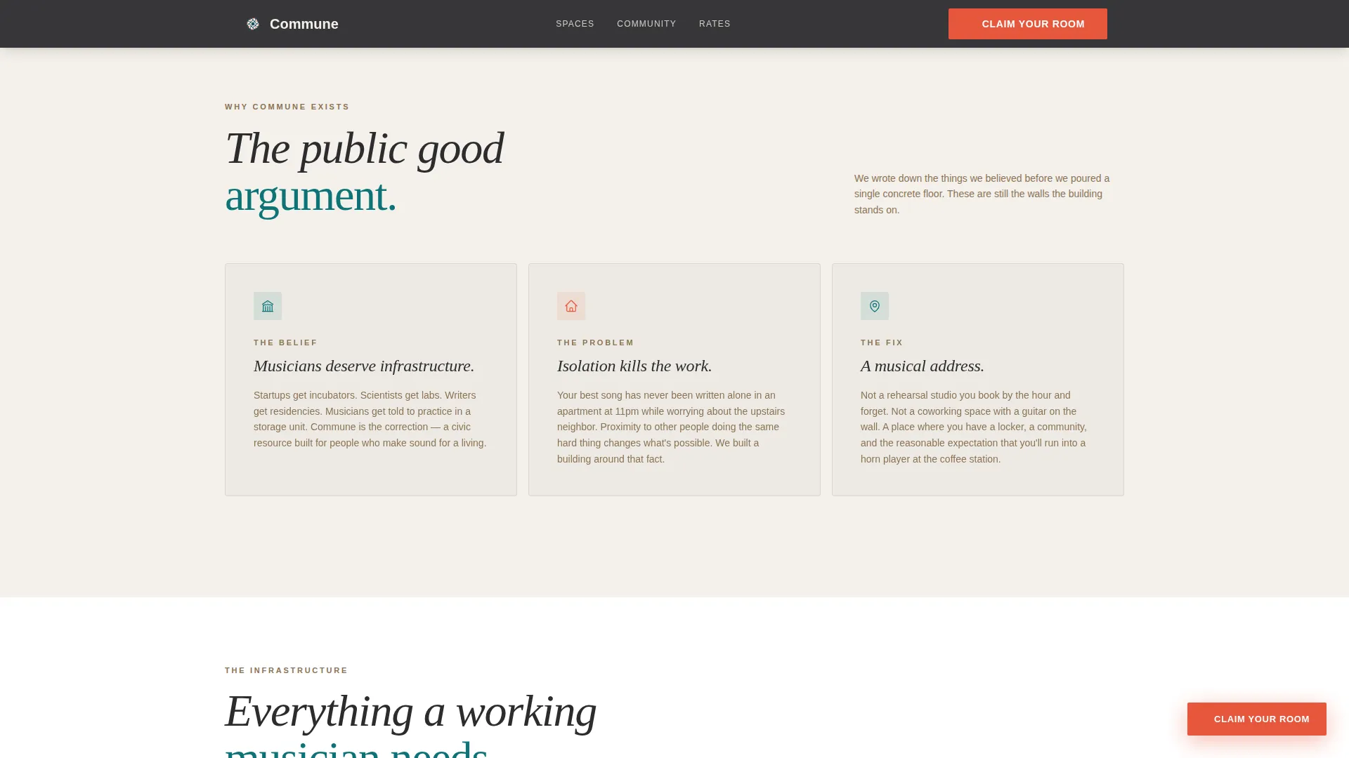 Musicians Community Reviews Website Template