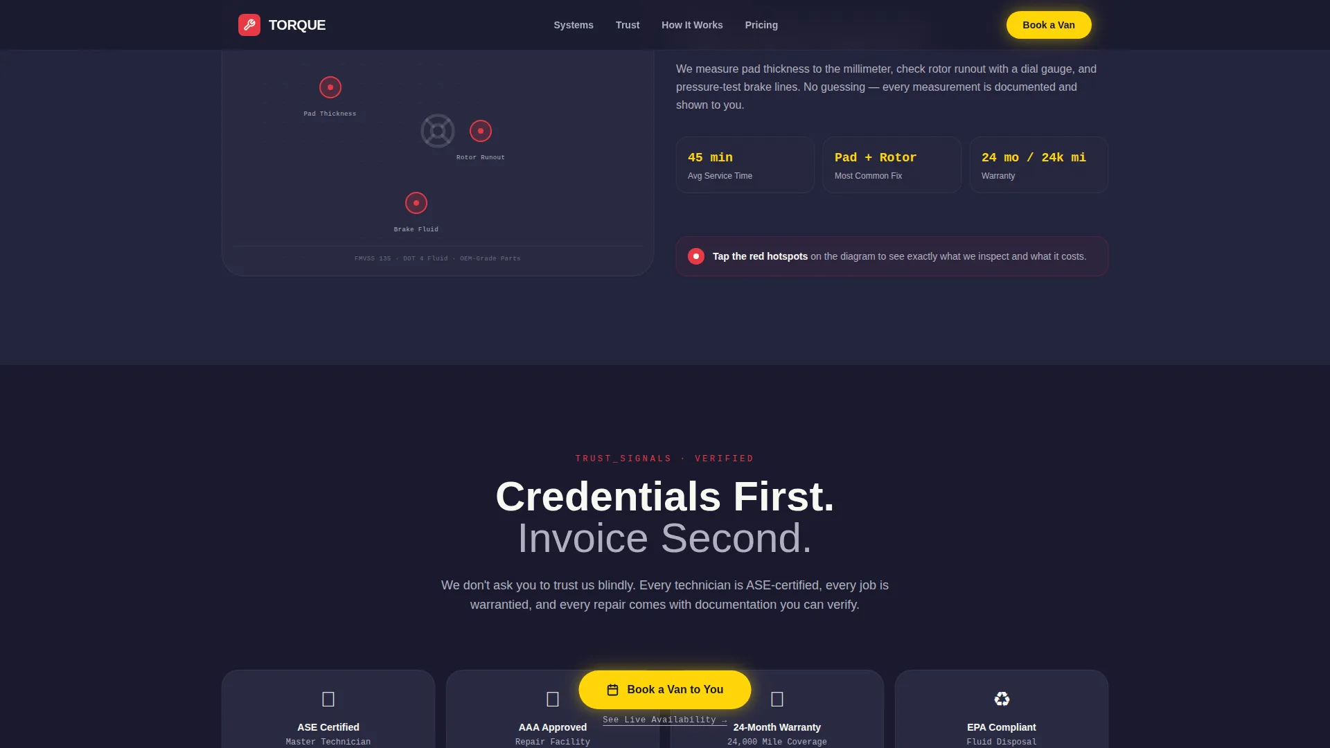 Auto Repair & Booking Website Template