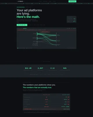 Data & Analytics Professional Website Template