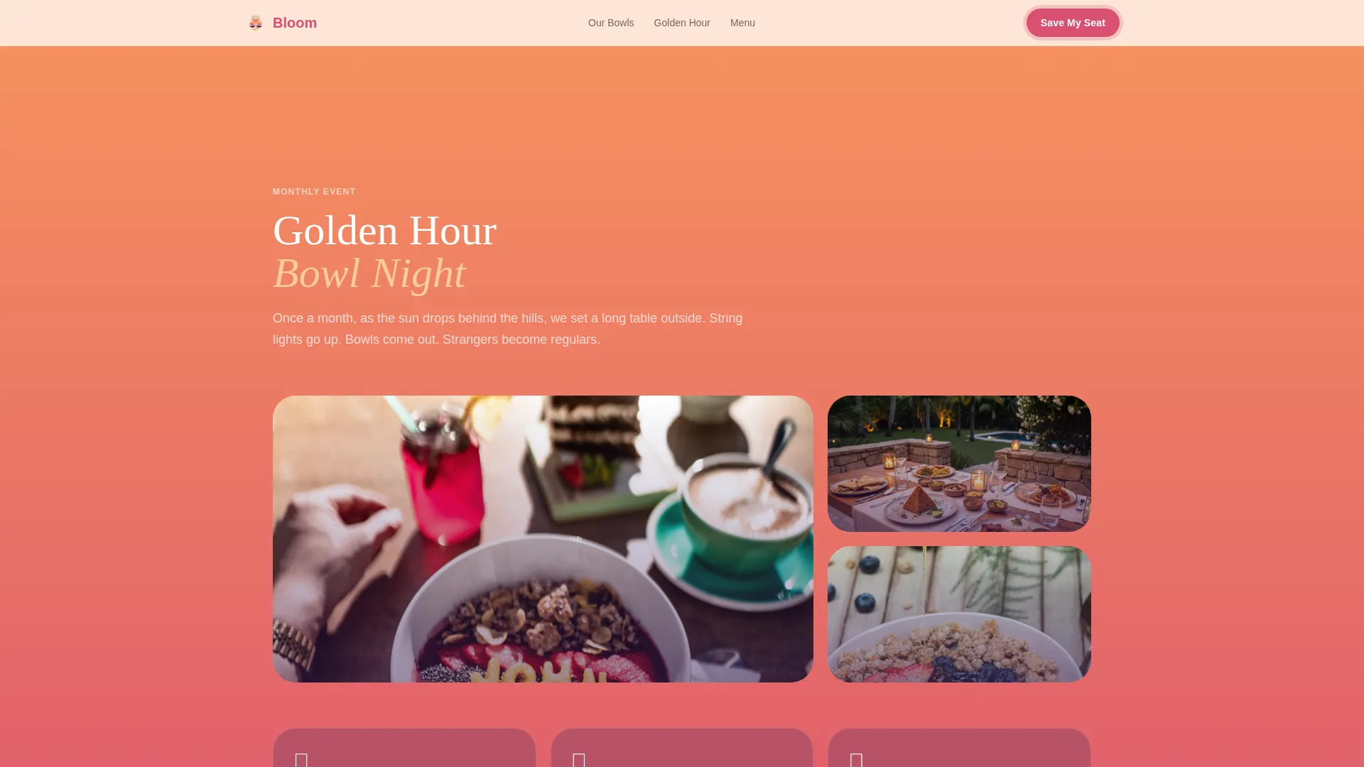 Vibrant Superfood | Free Website Template | Rocket