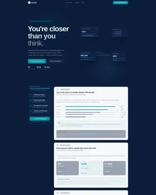 Smart Mortgage Readiness Landing Page Template