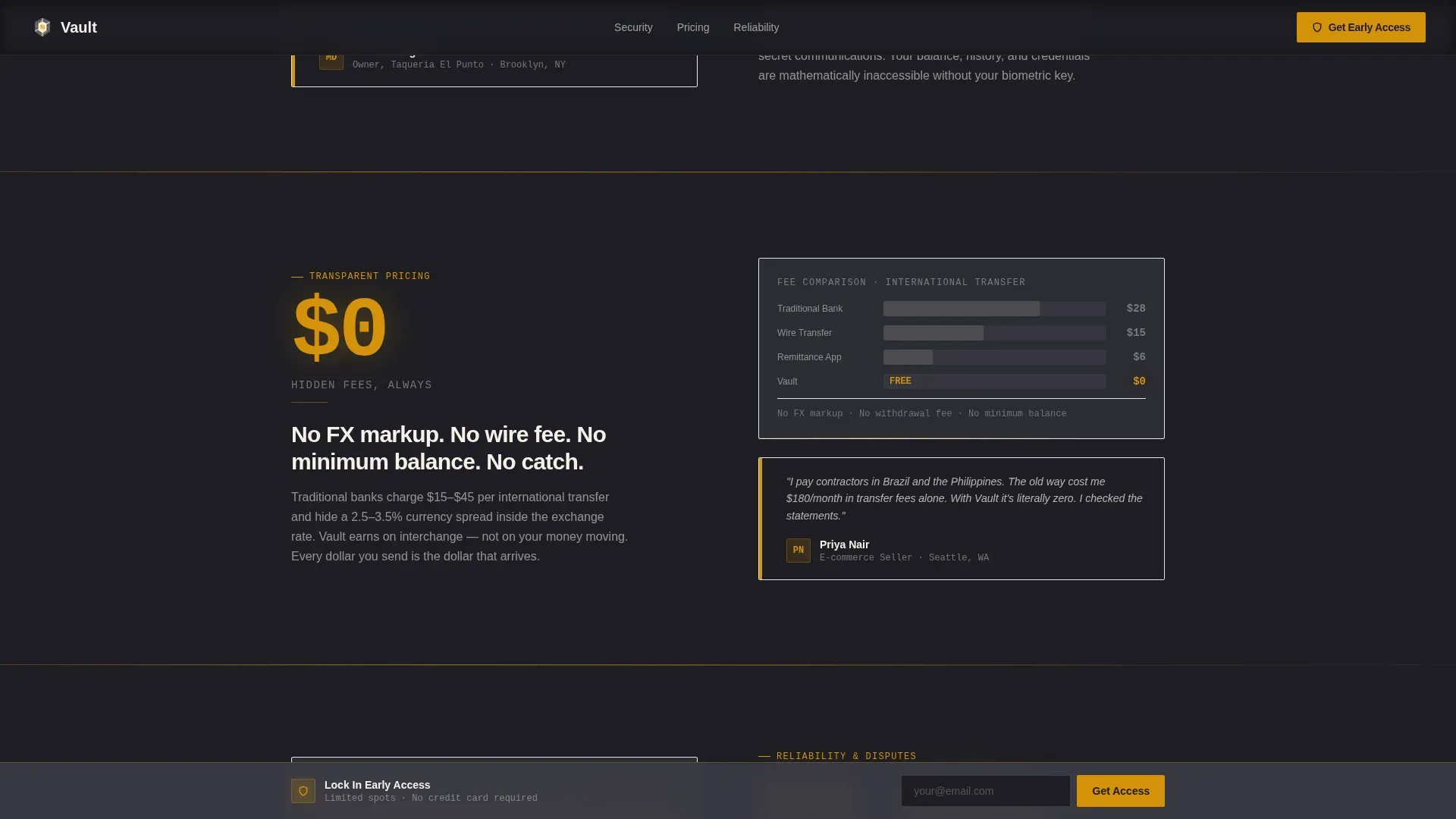 Secure Digital Wallet Payment Landing Page Template
