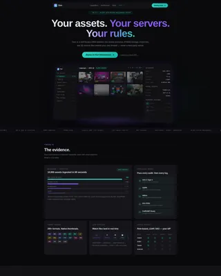 Self-Hosted Enterprise Software Careers Website Template