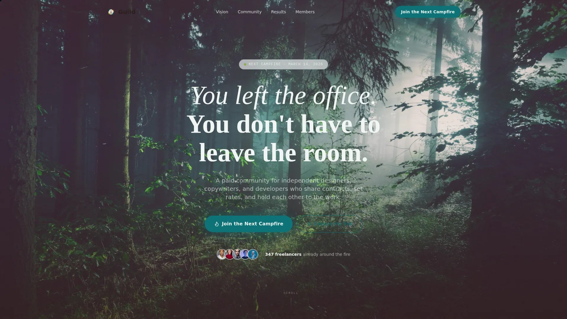 Freelancers Community Blog Website Template