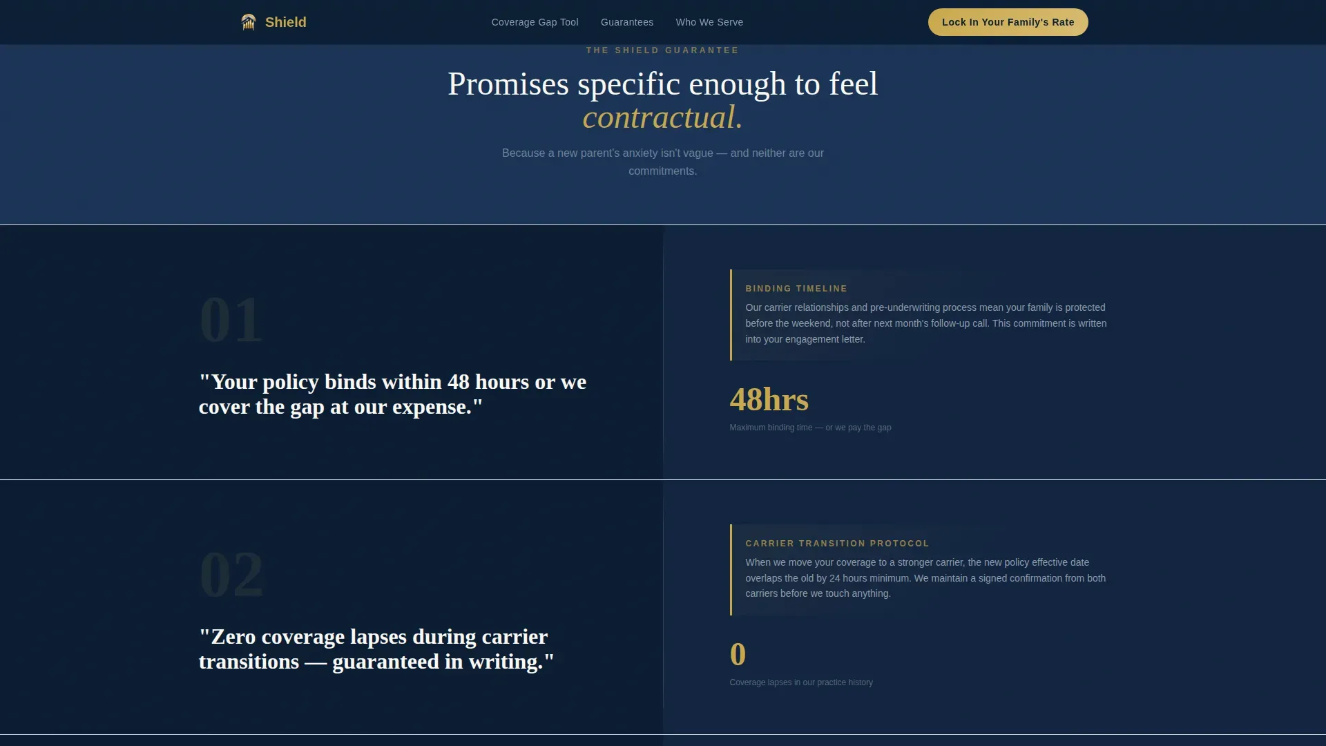 Trusted Newlywed Insurance Landing Page Template