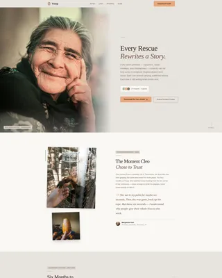 Animal Welfare & Protection Reviews Website Template