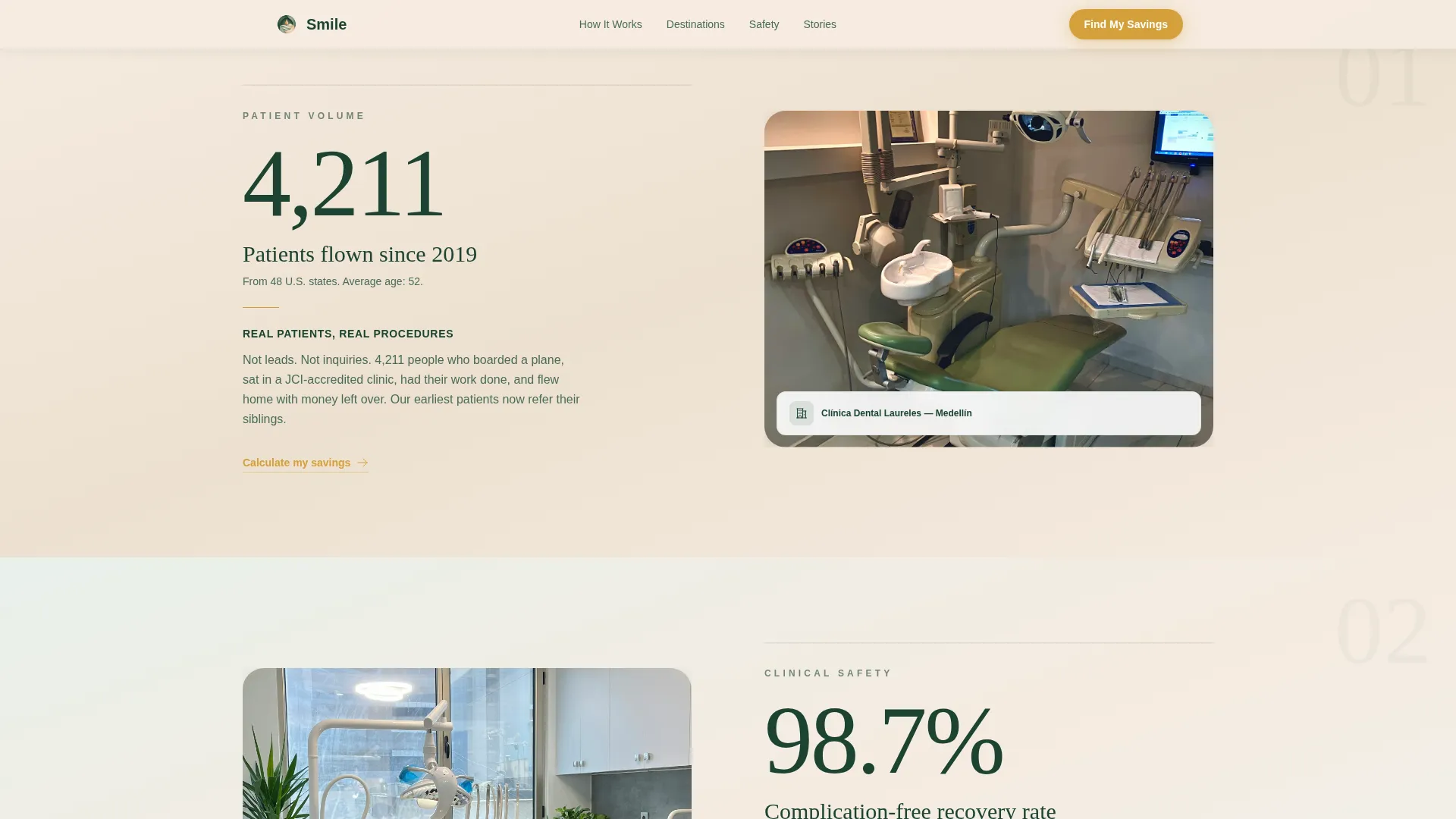 Medical Tourism & Concierge Booking Website Template