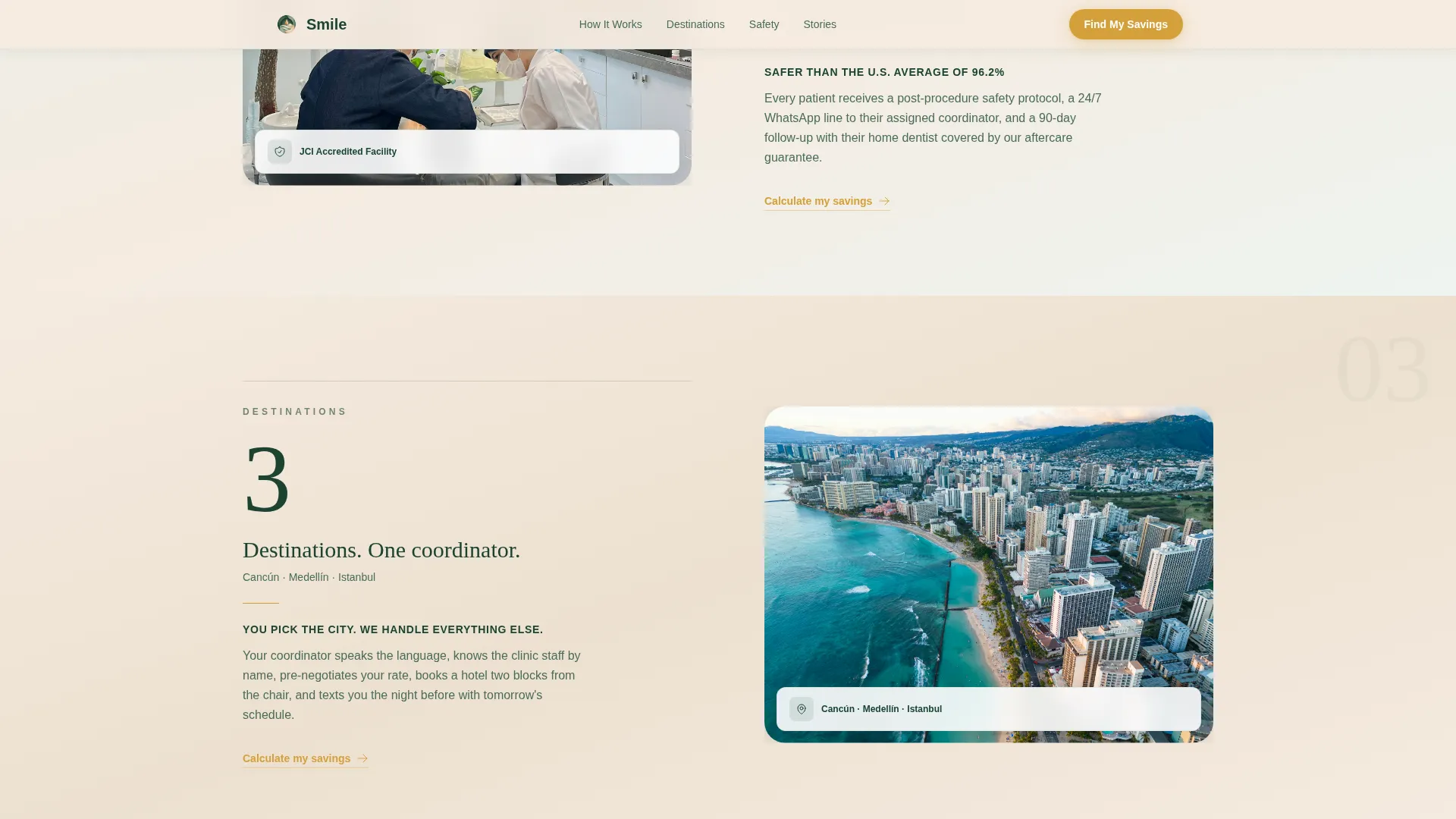 Medical Tourism & Concierge Booking Website Template