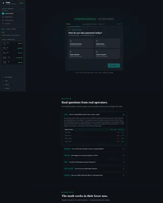 POS & Merchant Services Landing Page Template