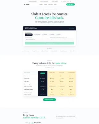 Pawnshop & Pawn Lending Landing Page Template