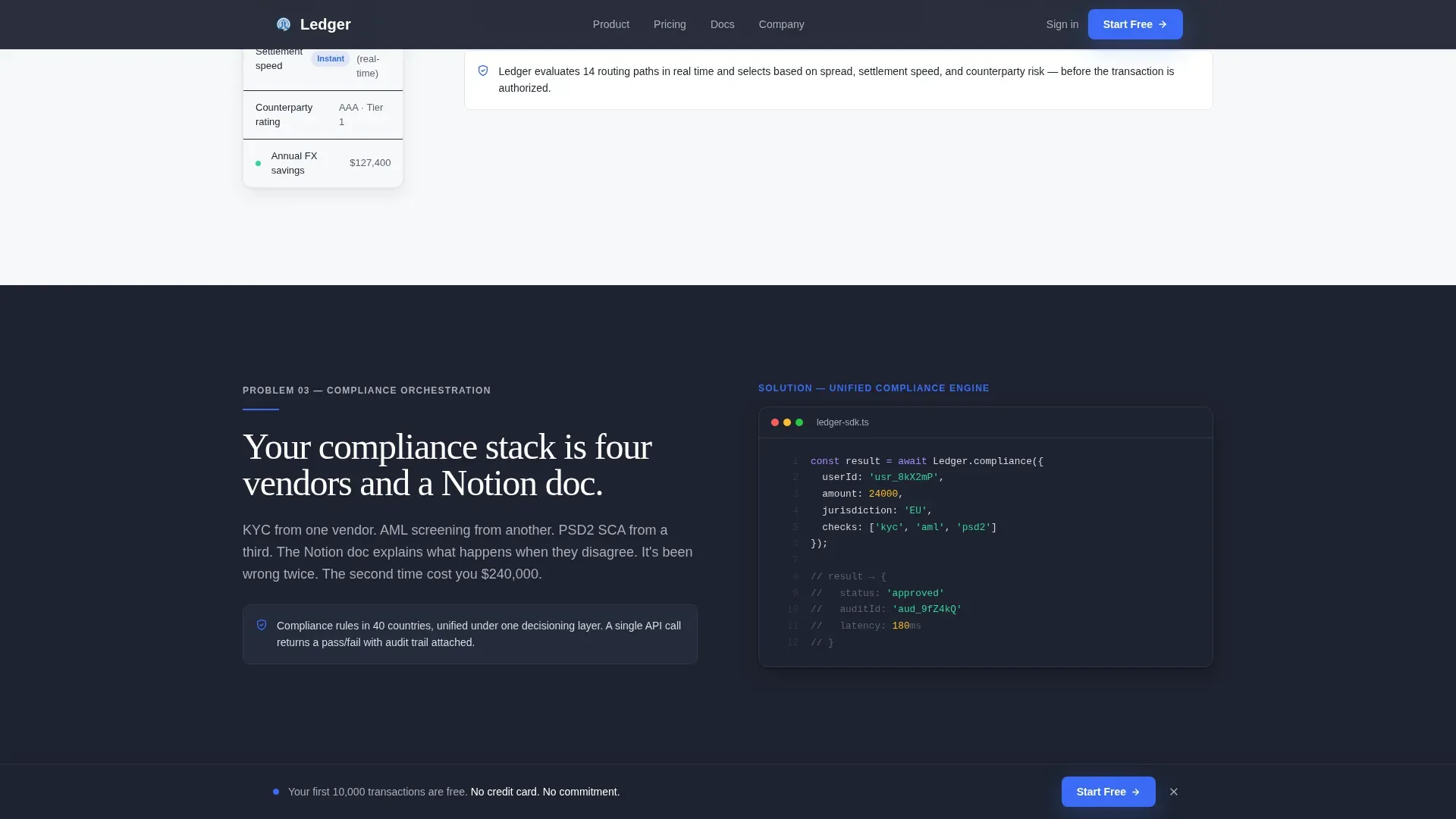 Premium Payment Gateway Landing Page Template