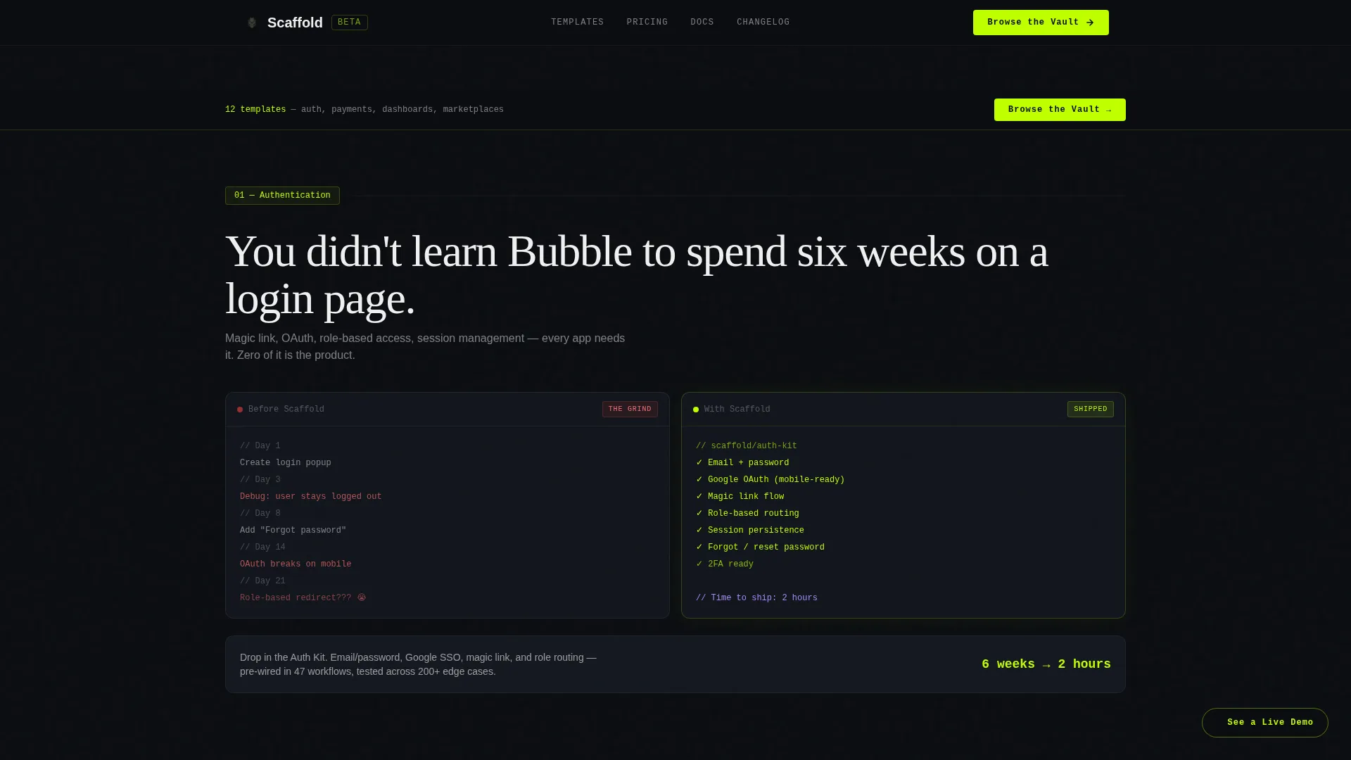 Powerful Bubble | Free Website Template | Rocket
