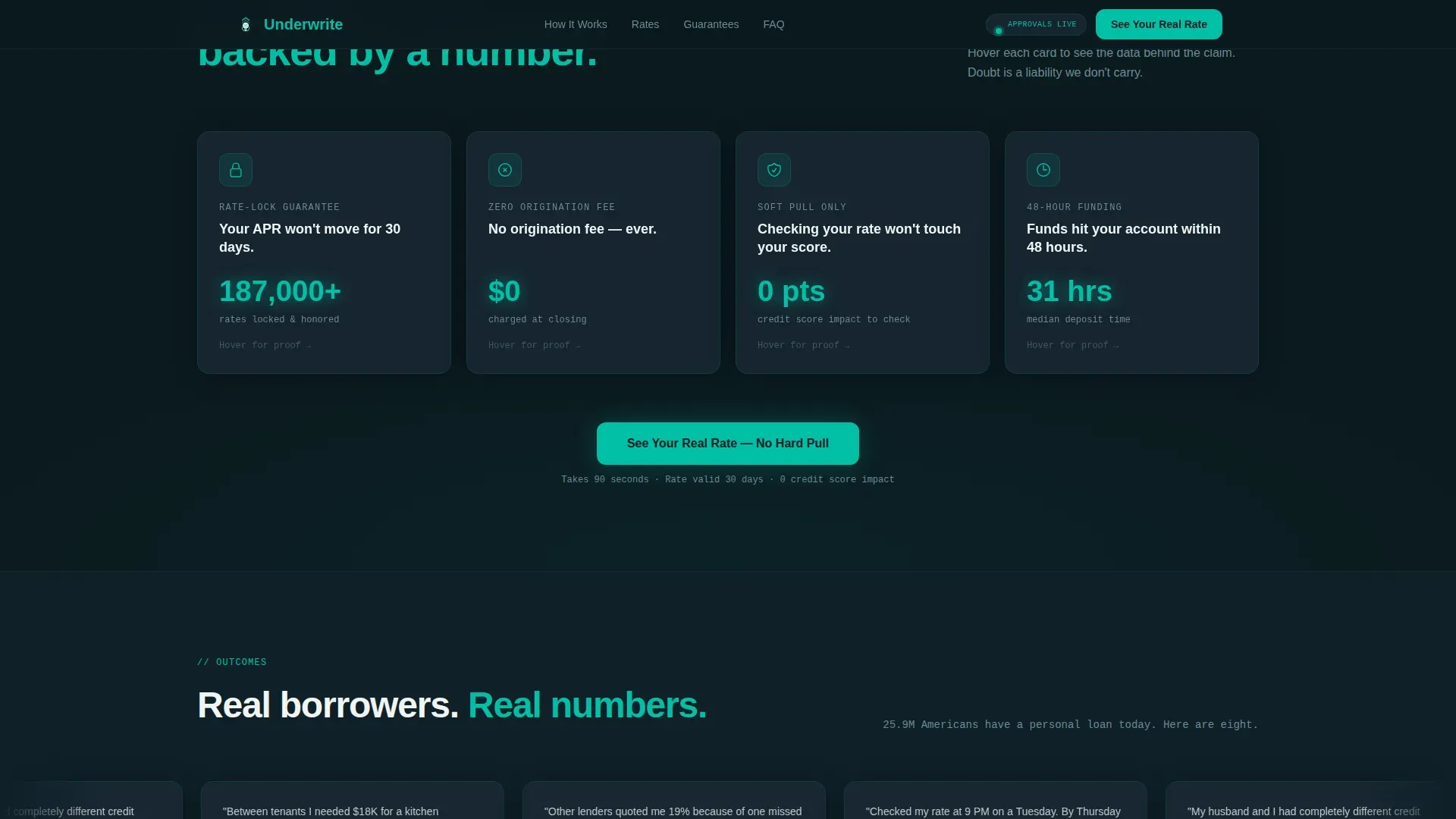 Smart Loan Approval Landing Page Template