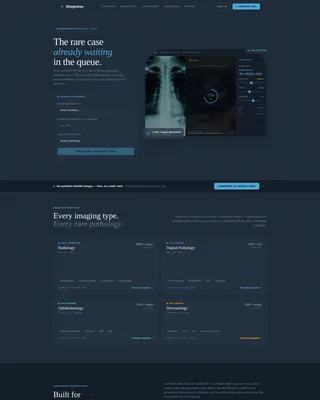 AI for Healthcare Reviews Website Template