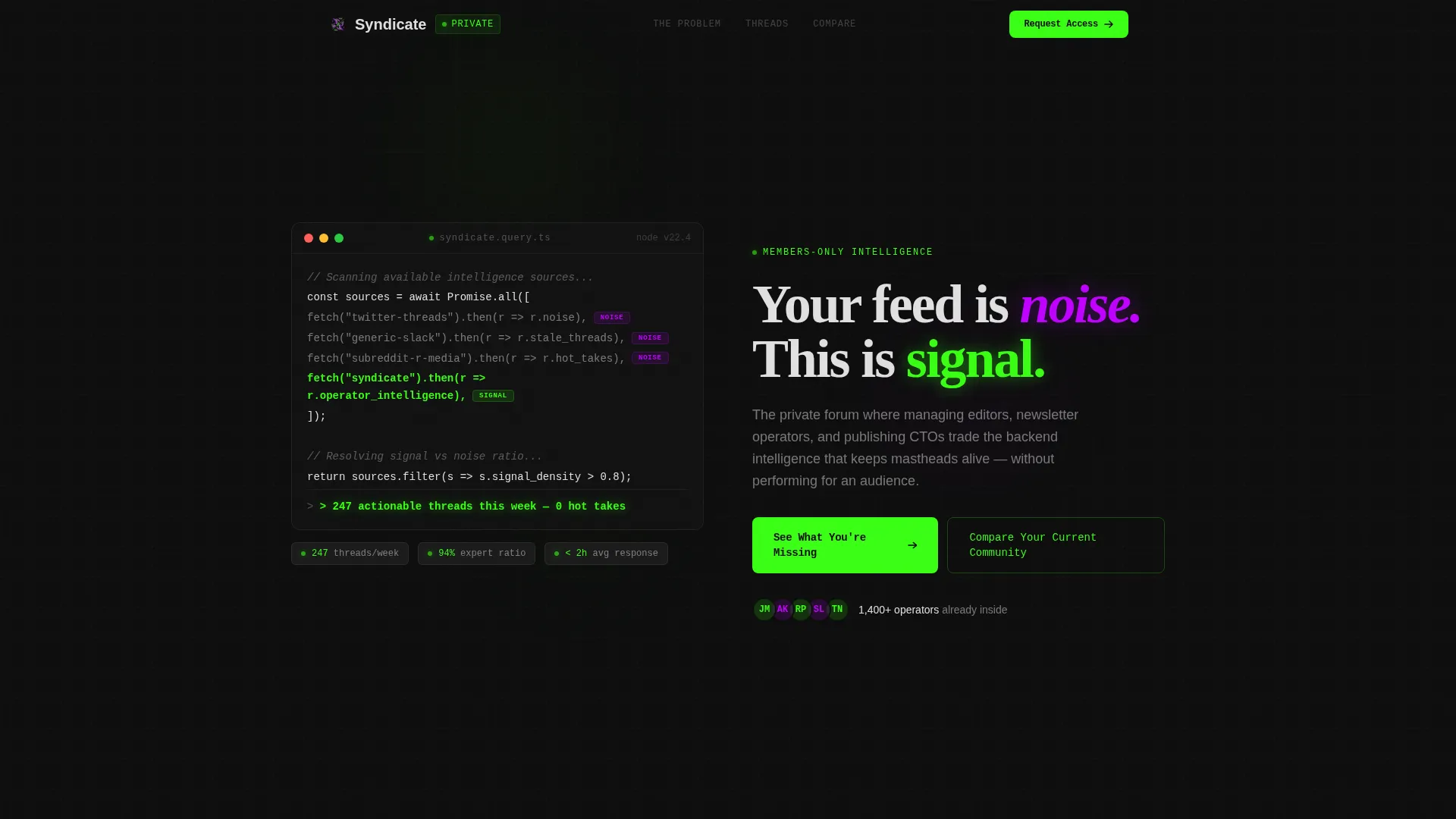 Media & Publishing Digital Presence Professional Website Template