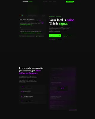Media & Publishing Digital Presence Professional Website Template