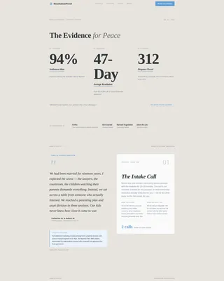 Mediator & Arbitrator Booking Website Template